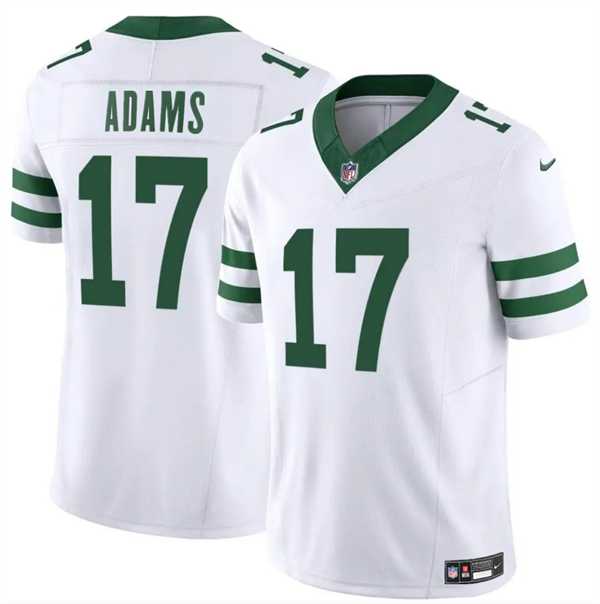 Men & Women & Youth New York Jets #17 Davante Adams White 2024 F.U.S.E. Vapor Limited Football Stitched Jersey